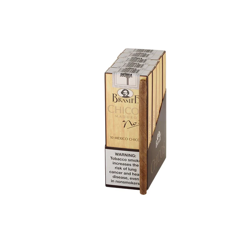 Braniff No. 3 (10) Maduro | Cigarillo | Pack of 50
