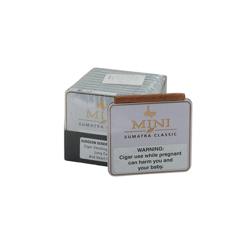 Villiger Mini Sumatra Natural | Cigarillo | Pack of 100