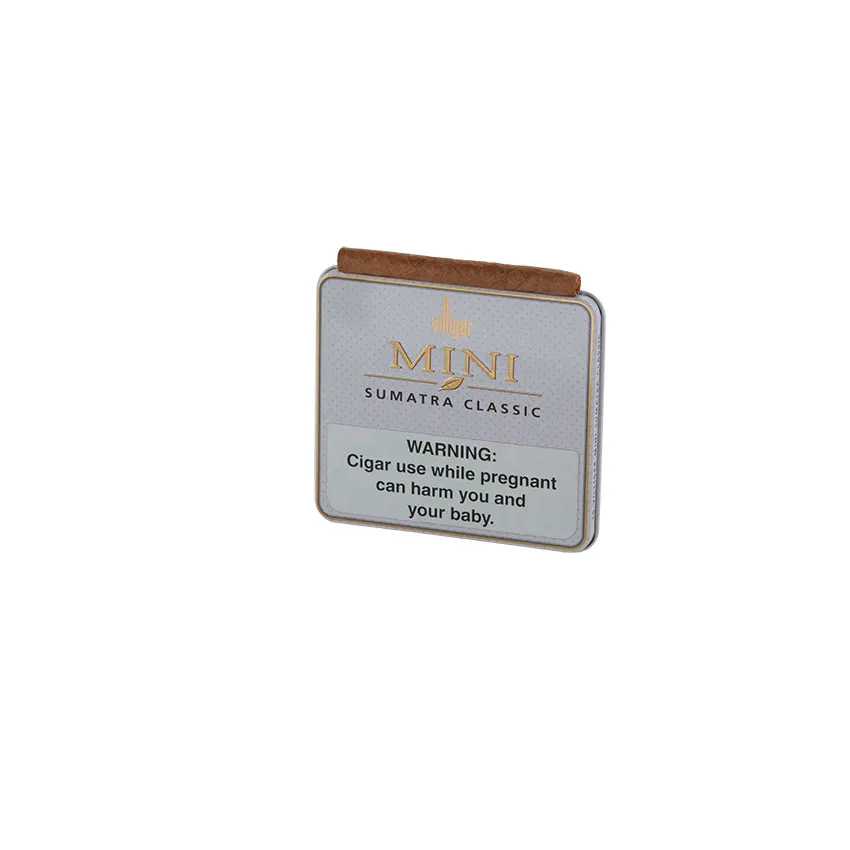 Villiger Mini Sumatra Natural | Cigarillo | Tin of 10