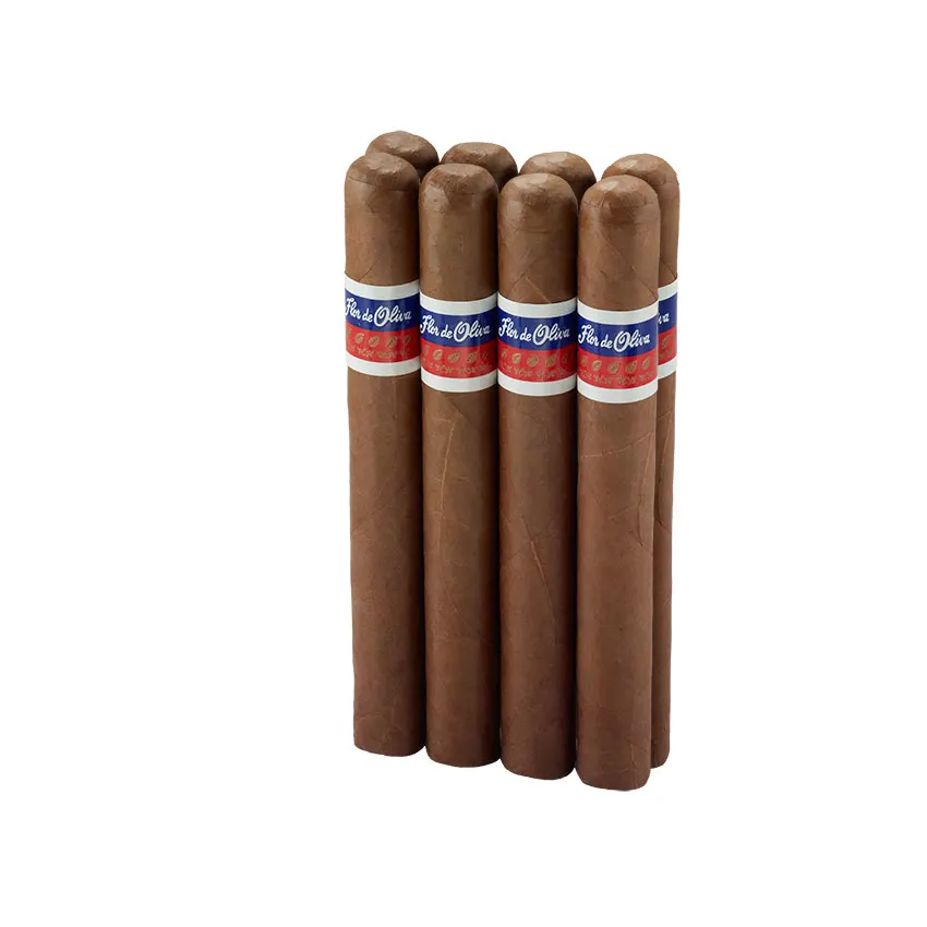 Flor De Oliva Giant Presidente Natural | Presidente | Bundle of 8