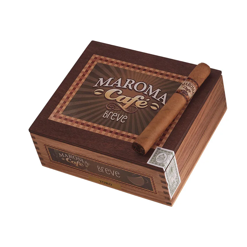 Maroma Cafe Breve Toro Natural | Toro | Box of 25