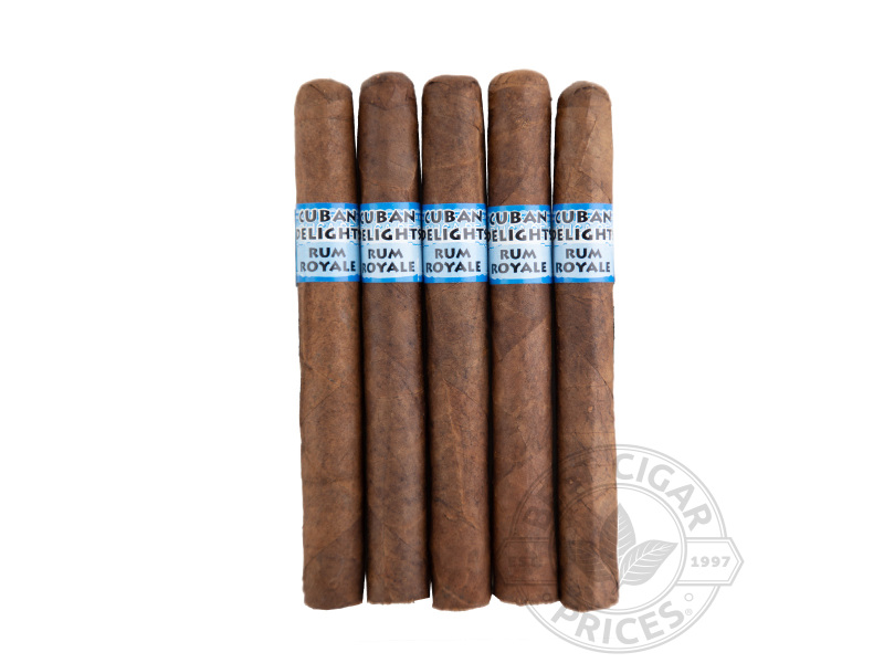 Cuban Delight Rum - 5 Cigars