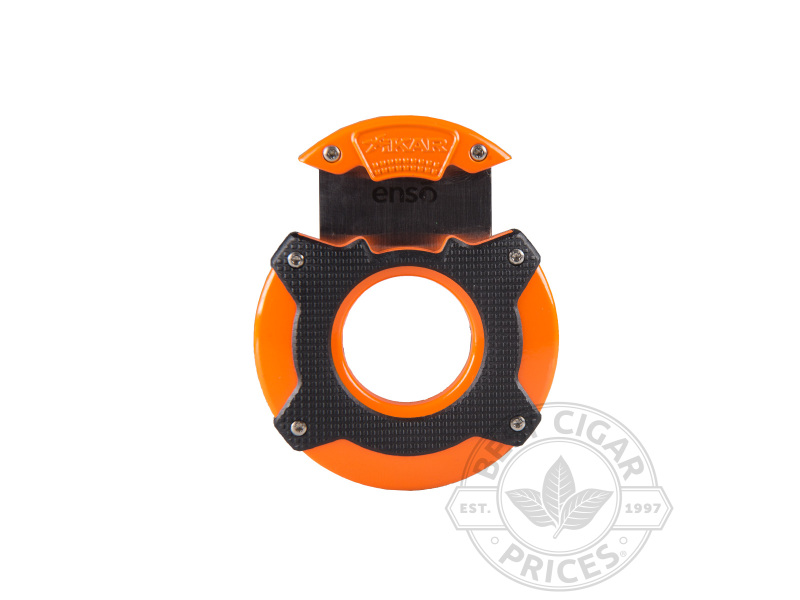 Xikar Enso Double Guillotine Cutter - Neon Orange - Box of 20