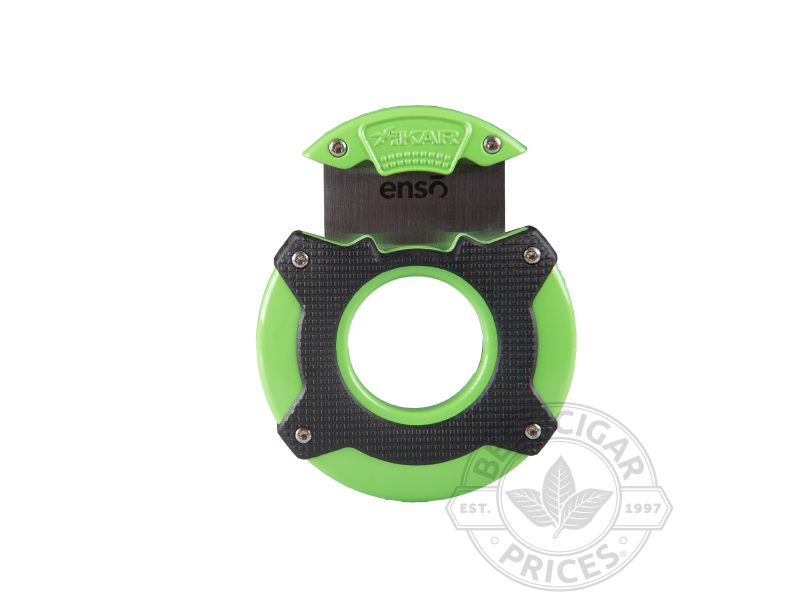 Xikar Enso Double Guillotine Cutter - Neon Green - Box of 20