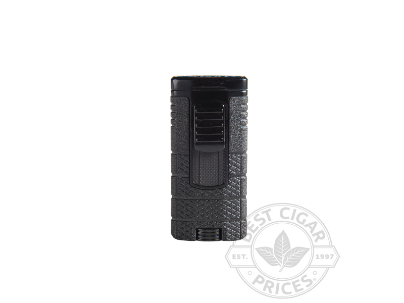 Xikar Tactical Triple Jet Flame Lighter - Black On Black - Box of 20
