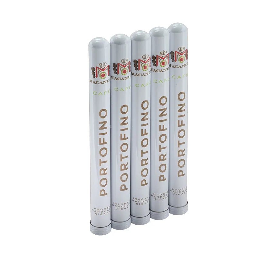 Macanudo Cafe Portofino (Tube) Natural | Panatela | Pack of 5