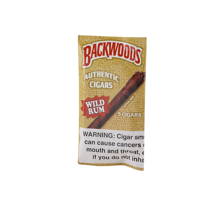 Backwoods Wild Rum Dark Natural | Small Cigar | Pack of 5