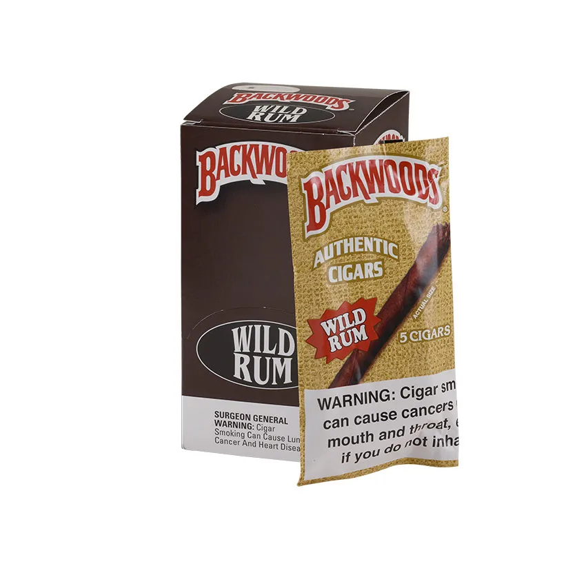 Backwoods Wild Rum Dark Natural | Small Cigar | Upright of 40