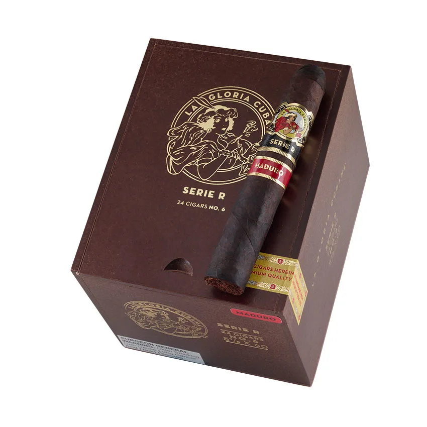 La Gloria Cubana Serie R No. 6 Maduro | Gordo | Box of 24