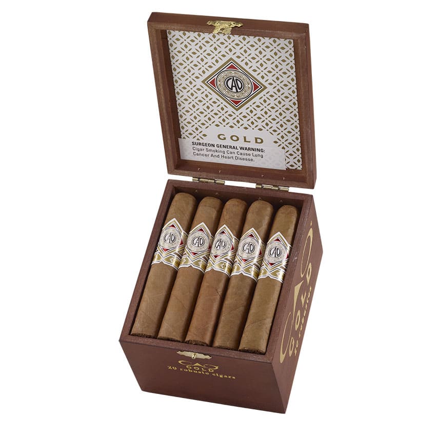 CAO Gold Robusto Natural | Robusto | Box of 20