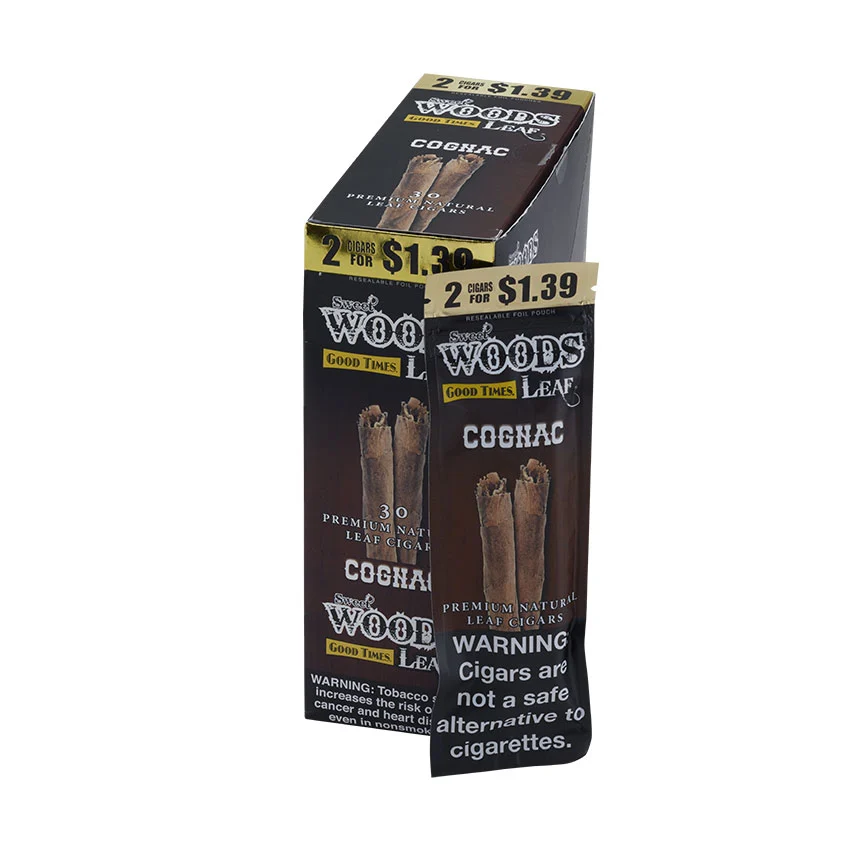 Good Times Sweet Woods Cognac Natural | Cigarillo | Upright of 30