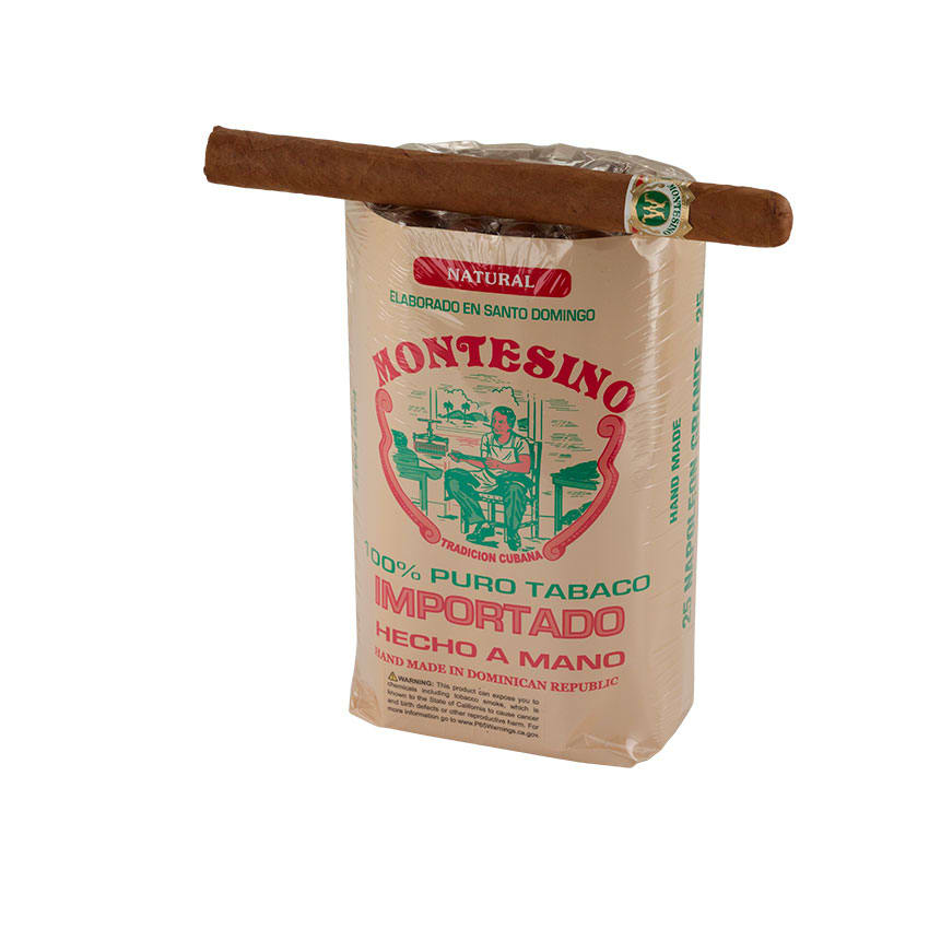 Montesino Napoleon Grande Natural | Corona | Bundle of 25