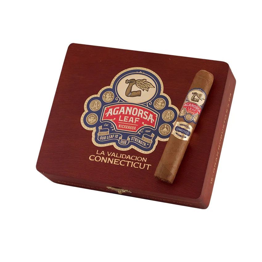 Aganorsa Leaf Conn Gran Robust Natural | Robusto | Box of 15