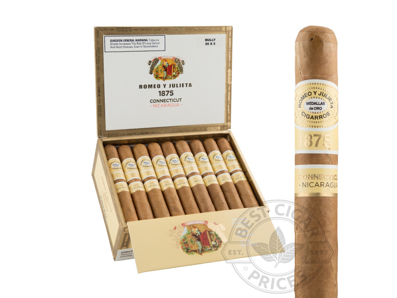 Romeo Y Julieta 1875 Connecticut Nicaragua Bully - 25 Cigars