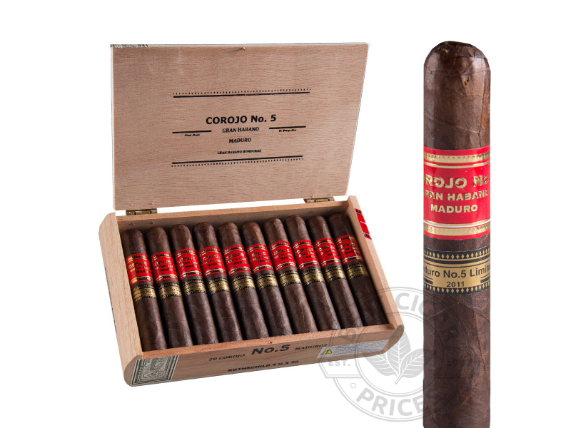Gran Habano Rothschild #5 Corojo Maduro - 20 Cigars
