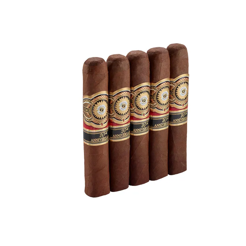 Perdomo 20th Anniversary Sun Grown Robusto Natural | Robusto | Pack of 5