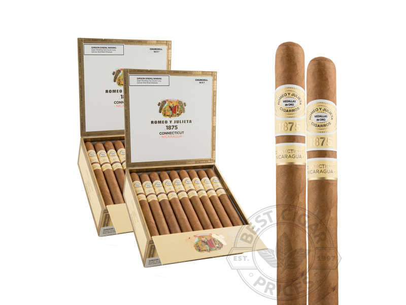 Romeo Y Julieta 1875 Connecticut Nicaragua Churchill - 50 Cigars