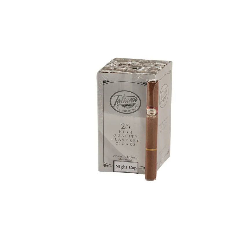 Tatiana Miniature Petite Night Cap Natural | Panatela | Bundle of 25