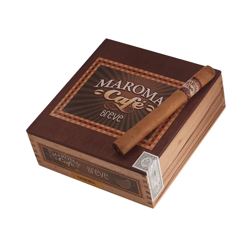Maroma Cafe Breve Churchill Natural | Churchill | Box of 25