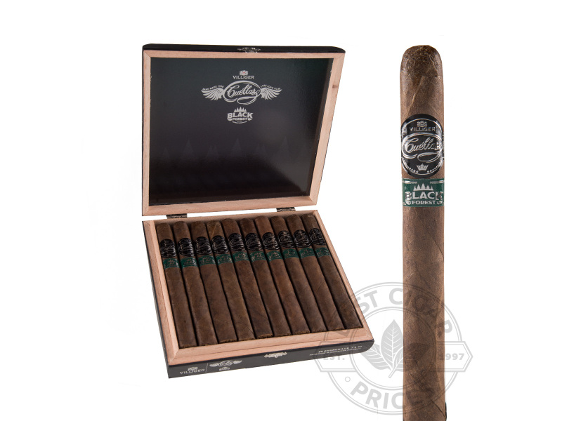 Cuellar Black Forest Churchill By Villiger - 20 Cigars