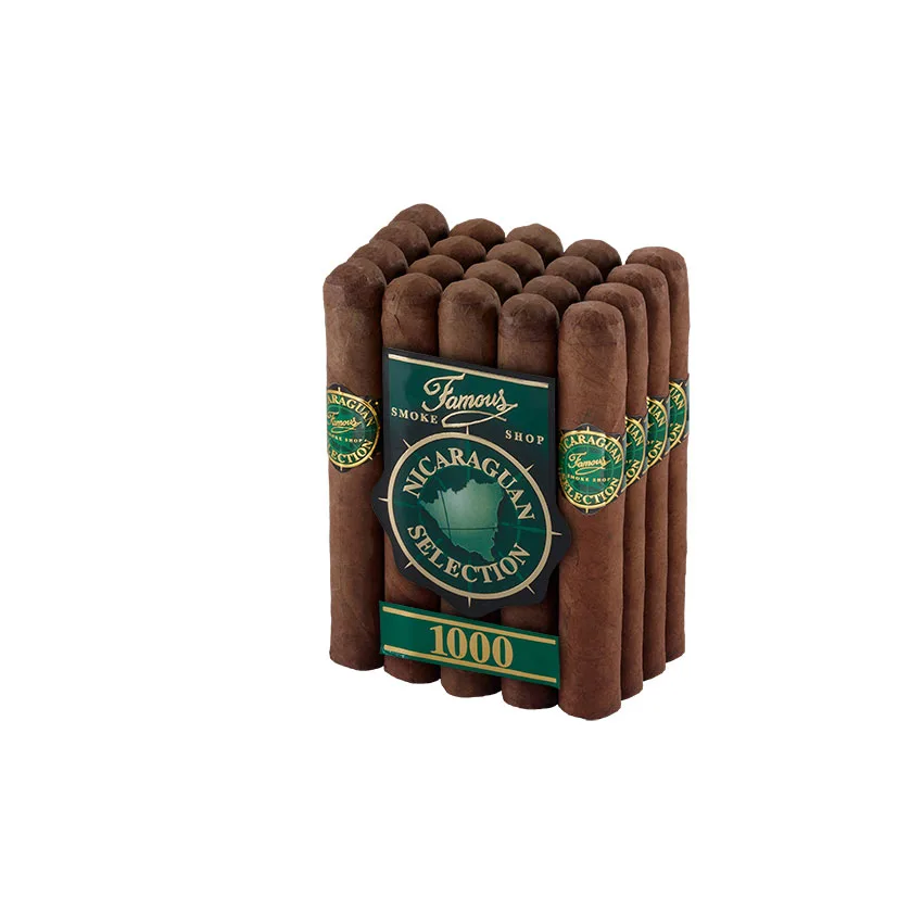 Famous Nicaraguan Selection 1000 Robusto Natural | Robusto | Bundle of 20
