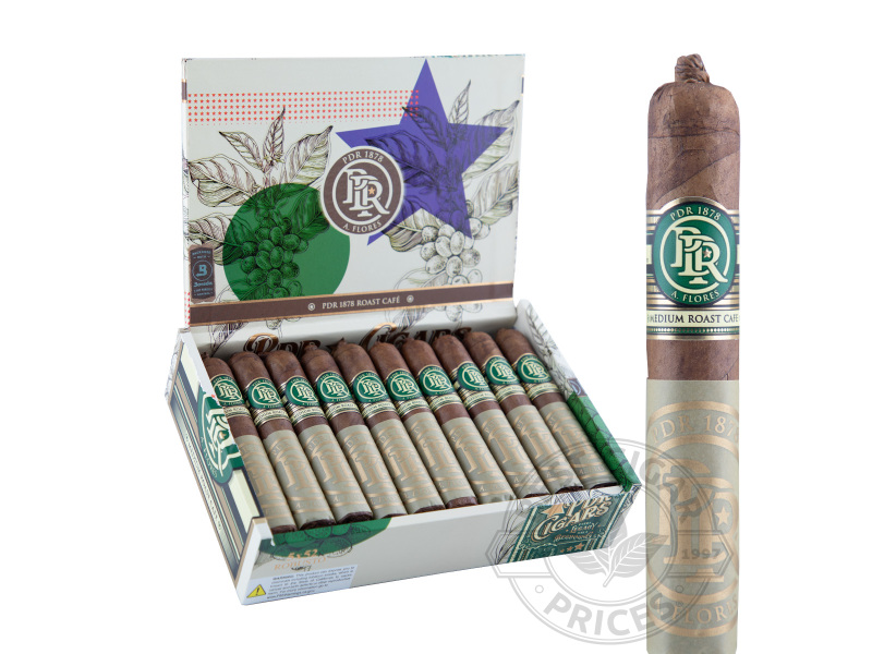 PDR 1878 Medium Roast Cafe Robusto Sungrown - 20 Cigars