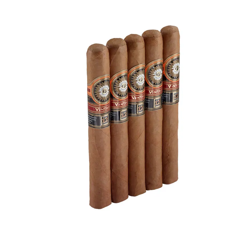 Perdomo Double Aged Connecticut Churchill Natural | Churchill | Pack of 5