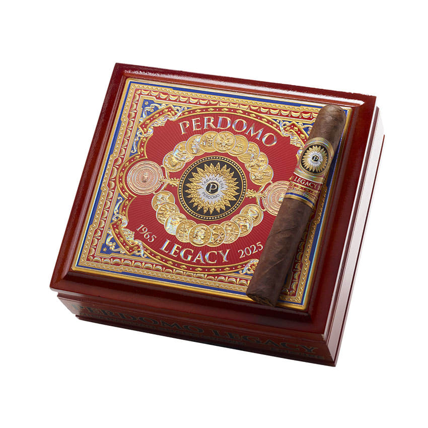 Perdomo Legacy Nicaraguan Shade Grown Gordo Natural | Gordo | Box of 24