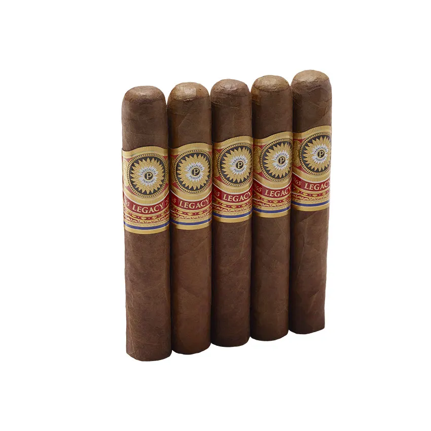 Perdomo Legacy Nicaraguan Shade Grown Gordo Natural | Gordo | Pack of 5