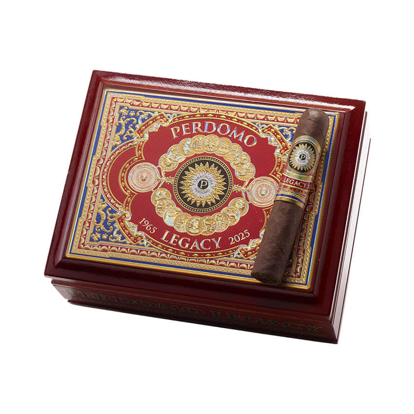 Perdomo Legacy Nicaraguan Shade Grown Robusto Natural | Robusto | Box of 24