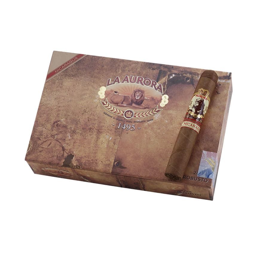 La Aurora 1495 Nicaragua Robusto Natural | Robusto | Box of 20