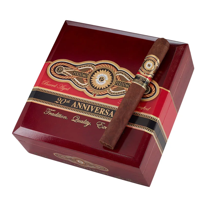 Perdomo 20th Anniversary Sun Grown Churchill Natural | Churchill | Box of 24