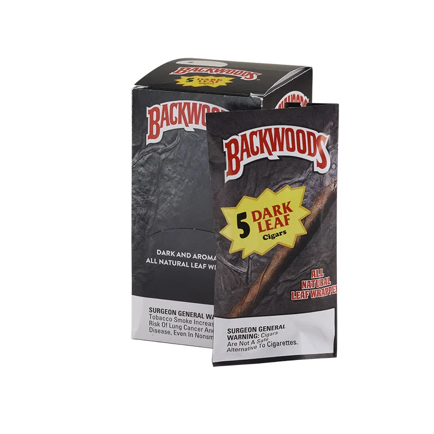 Backwoods Dark Leaf Dark Natural | Small Cigar | Upright of 40