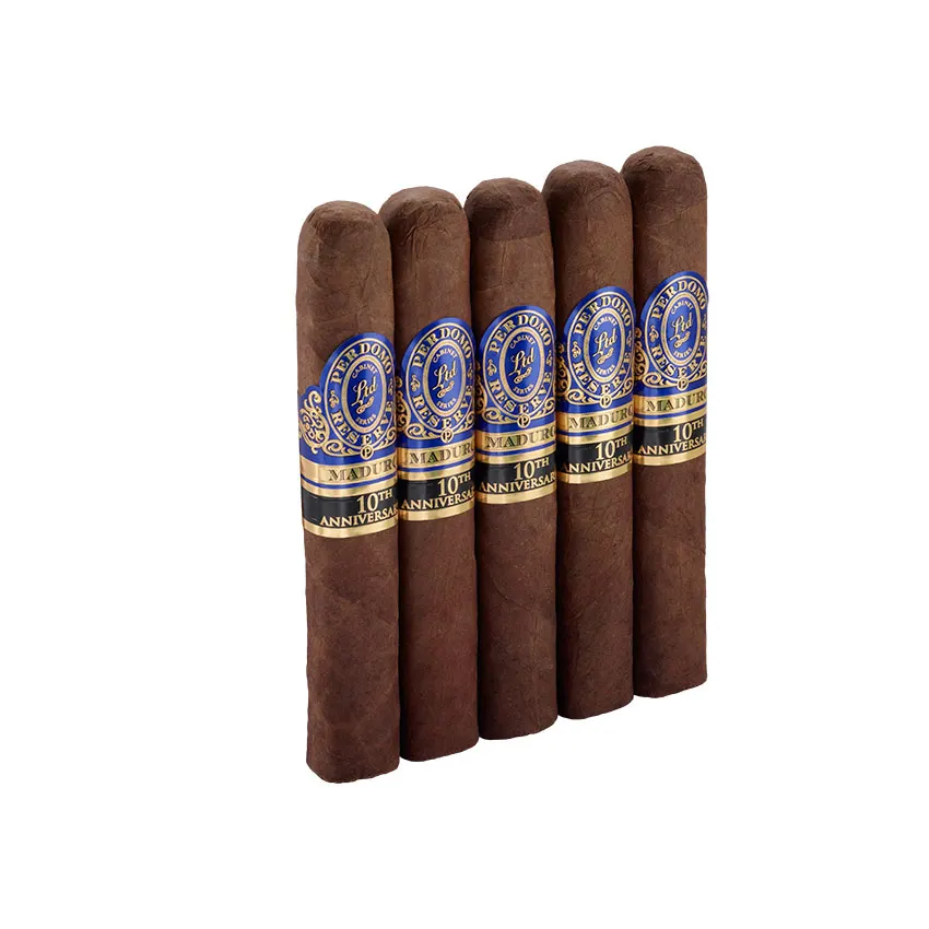 Perdomo 10th Mad Super Toro Maduro | Gordo | Pack of 5