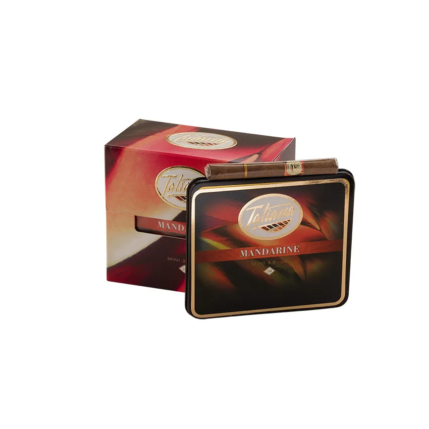 Tatiana Tins Mandarin (10) Natural | Cigarillo | Pack of 50