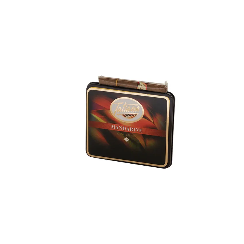 Tatiana Tins Mandarin (10) Natural | Cigarillo | Tin of 10