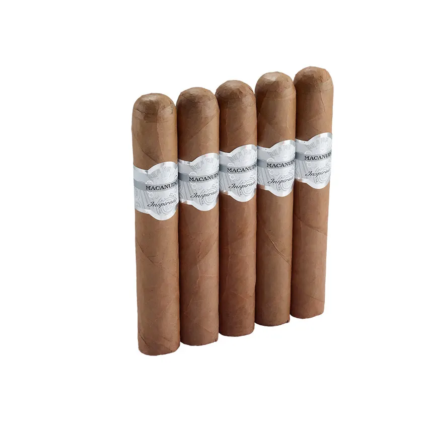 Macanudo Inspirado Wht Gigante Natural | Gordo | Pack of 5