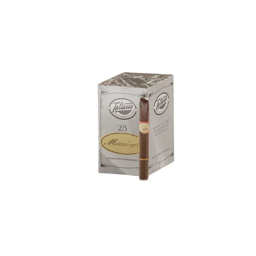 Tatiana Miniature Mandarin Natural | Cigarillo | Bundle of 25