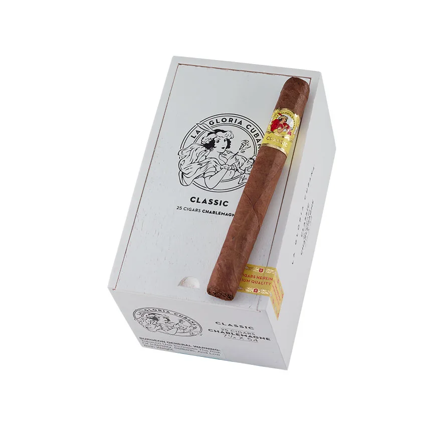 La Gloria Cubana Classic (DR) Charlemagne Natural | Corona | Box of 25
