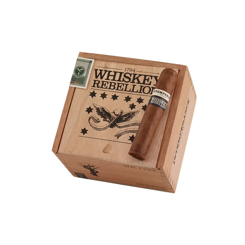 Intemperance Whiskey Rebellion 1794 Jefferson Natural | Rothschild | Box of 24