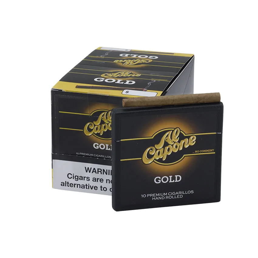 Al Capone Gold Unfiltered Natural | Cigarillo | Pack of 100