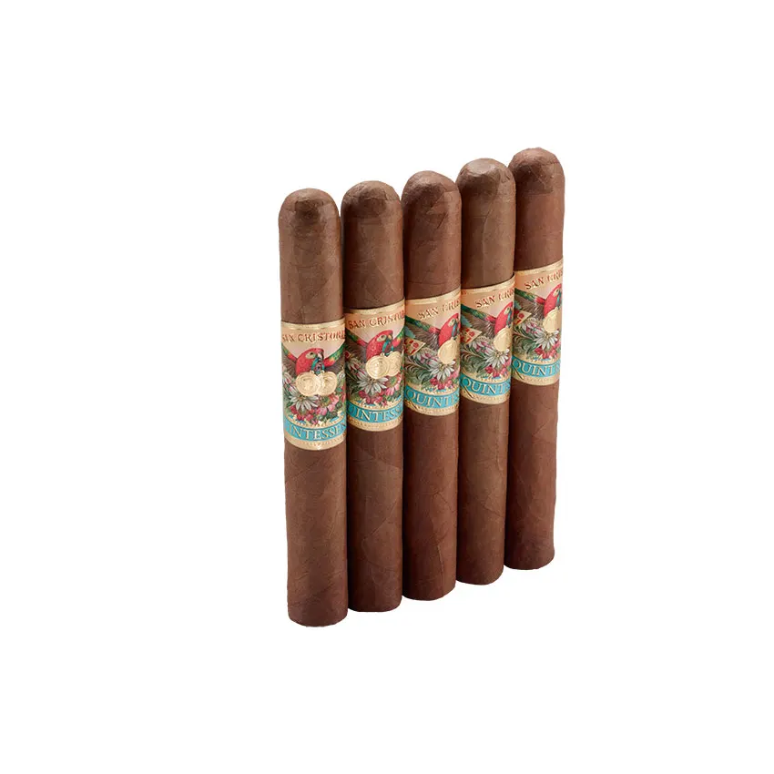 San Cristobal Quintessence Epicure Natural | Toro | Pack of 5