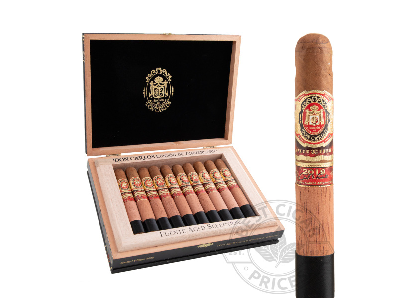 Arturo Fuente Don Carlos Edicion De Aniversario Limited Edition Robusto - 10 Cigars