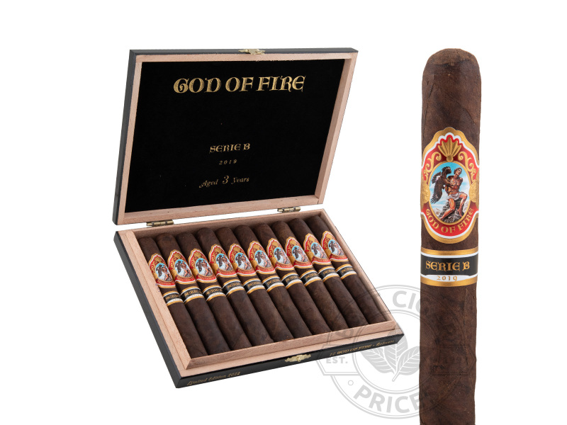 God Of Fire Serie B Robusto - 10 Cigars