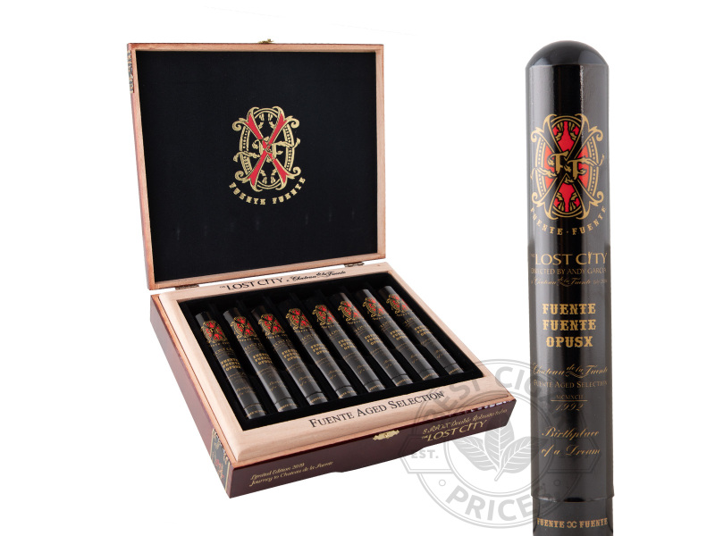 Fuente Fuente Opus X The Lost City LE Double Robusto Tubo - 8 Cigars