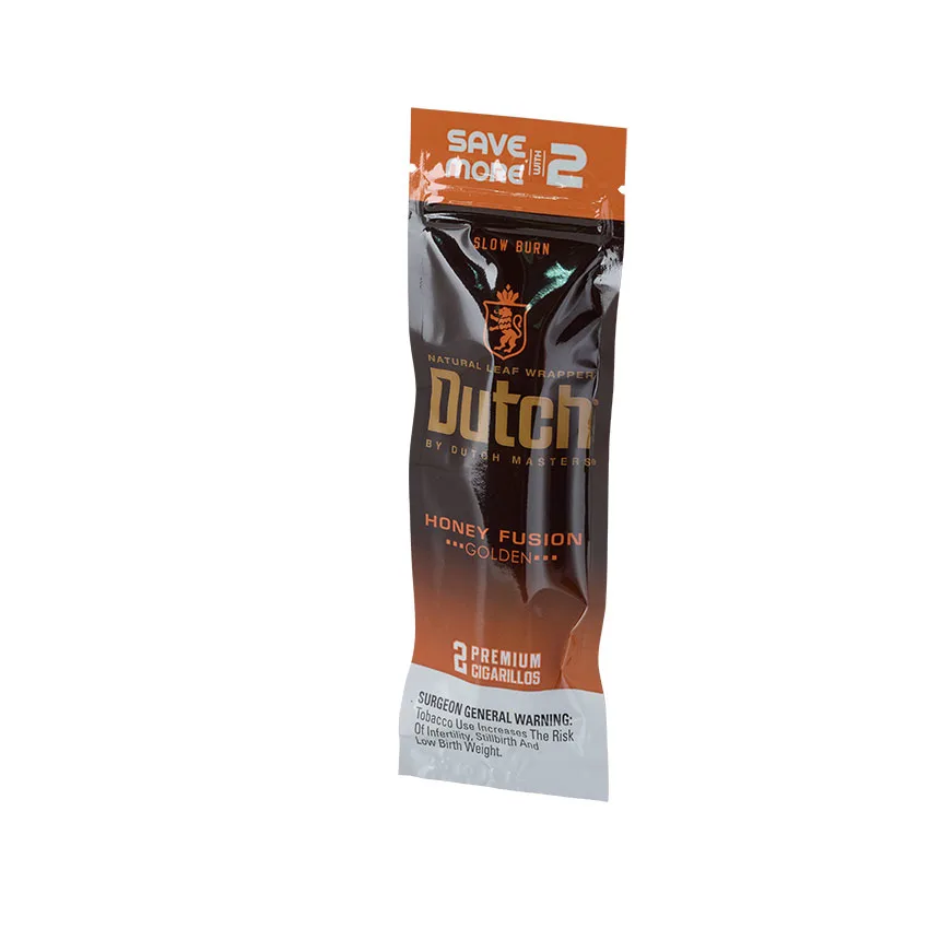 Dutch Masters Honey Fusion Golden (2) Natural | Cigarillo | Pack of 2