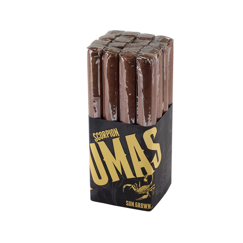 Camacho Scorpion Fumas SG 7X48 Natural | Churchill | Bundle of 16