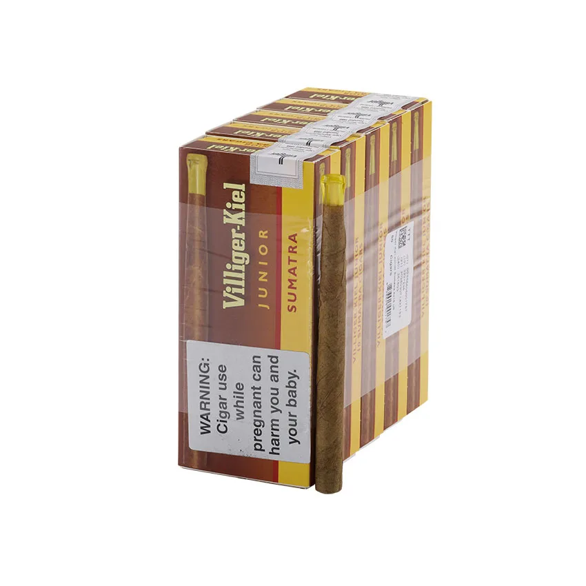 Villiger Kiel Junior Sumatra Natural | Panatela | Pack of 50