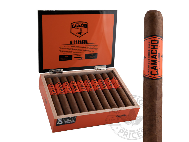 Camacho Nicaragua Toro - 20 Cigars