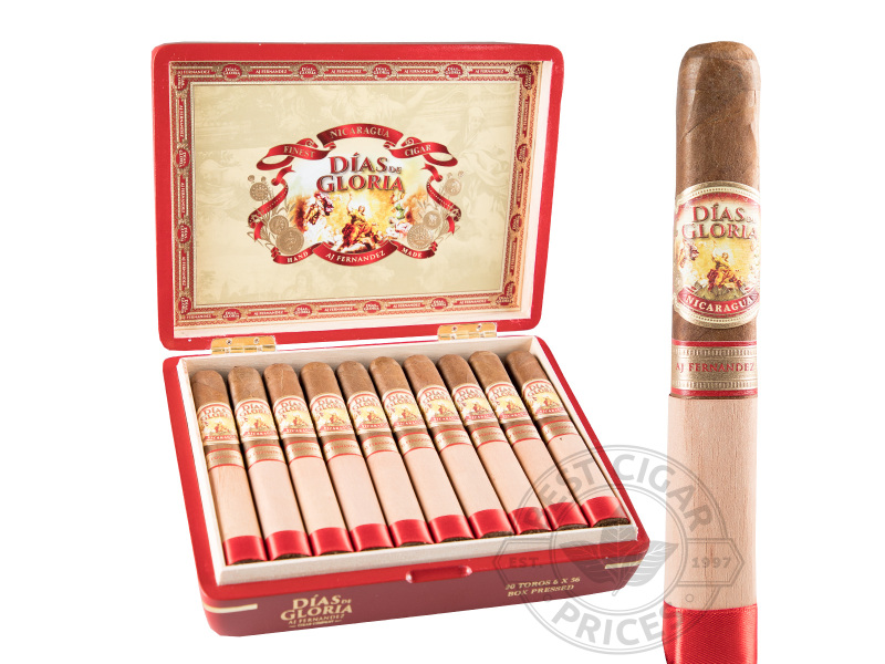 Dias De Gloria Toro Box-Press By AJ Fernandez - 20 Cigars